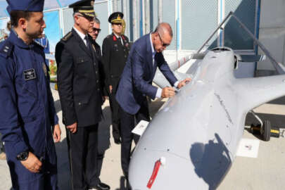 Erdoğan İHA'yı imzaladı