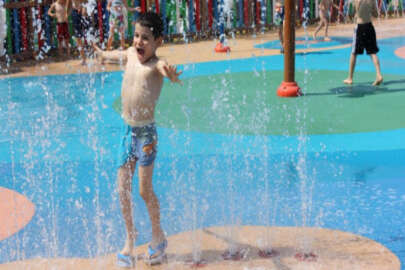 Bursa'nın ilk 'Su Oyunları Parkı' açıldı
