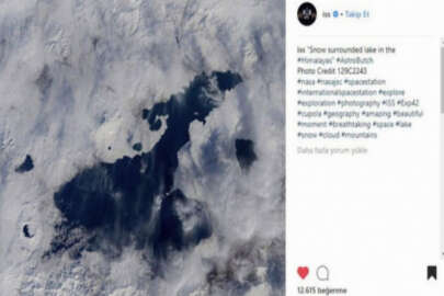 Uluslararası Uzay İstasyonu 'Van Gölü' hatasını düzeltti