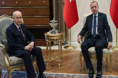 Erdoğan ile Bahçeli zirvesi başladı