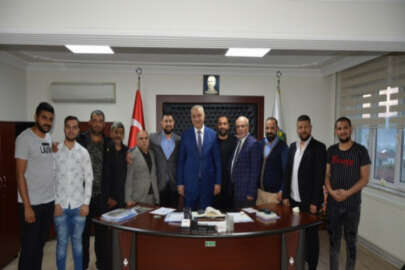 Başkan Tatlıoğlu'na Romanlardan ziyaret