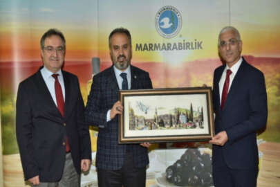 Başkan Aktaş'tan Marmarabirlik'e ziyaret