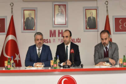 AK Parti Bursa'dan MHP'ye ziyaret