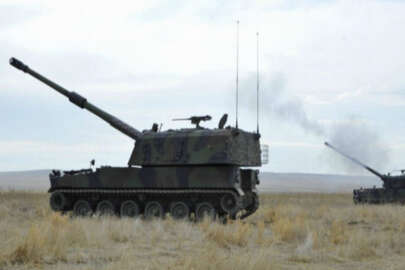 TSK Suriye'de PKK'lı teröristleri obüslerle vurdu