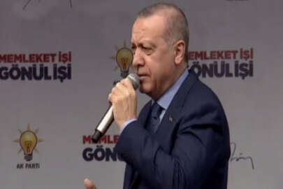 Erdoğan'dan sert tepki: Öğren de öyle gel