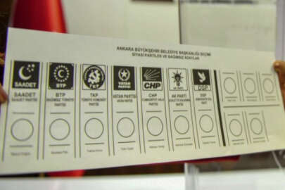 İşte 31 Mart'ta kullanılacak oy pusulası! 4 ayrı pusula tek zarf
