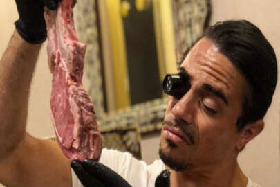 Nusret'in 24 ayar altınlı etleri olay oldu