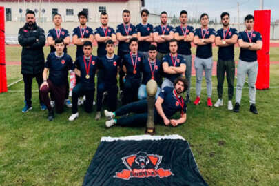 'Gorillas' lakaplı Firuzköy Ragbi Takımı, Türkiye şampiyonu oldu
