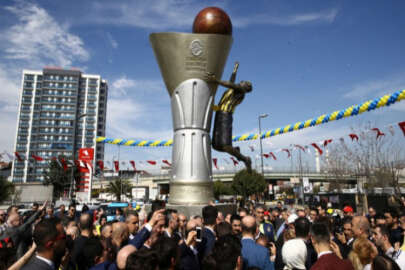 Fenerbahçe'nin Euroleague Anıtı açıldı