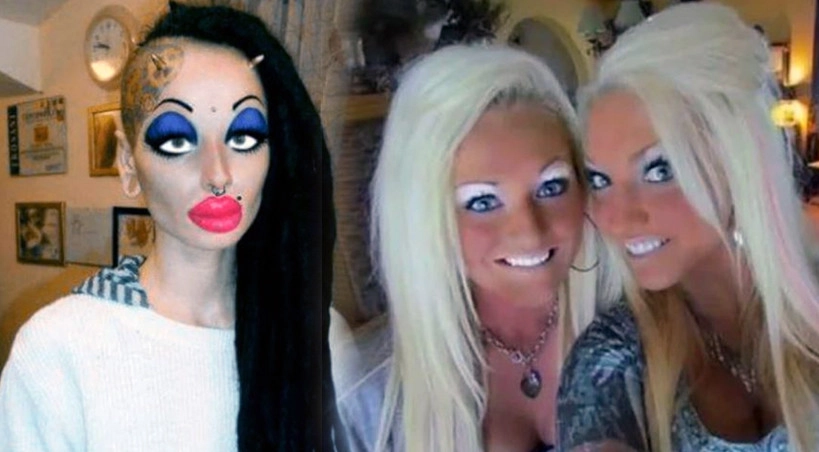 Makyajla değişim yerine infial yaratanlar!