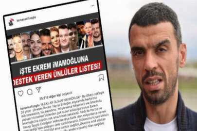 İmamoğlu'na destek veren ünlülere sert tepki: 'Nankörler...'