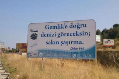 Gemlik'in sembolü o tabela değişiyor