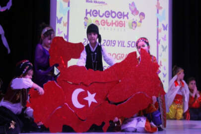 Miniklerden yıl sonu gösterisi