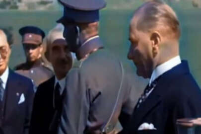 İşte Atatürk'ün yapay zeka ile renklendirilmiş görüntüleri