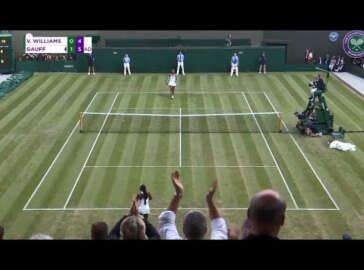 Wimbledon'da 15 yaşındaki Gauff, Venus Williams'ı eledi
