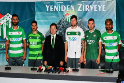 Bursaspor'da yeni transferler taraftarlar buluştu