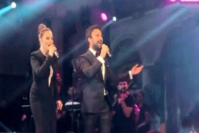 Tarkan ve Ebru Gündeş yıllar sonra aynı sahnede