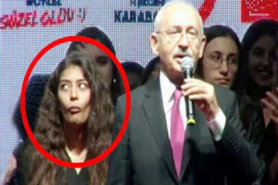 Kılıçdaroğlu'nun arkasındaki o kızın kimliği ortaya çıktı