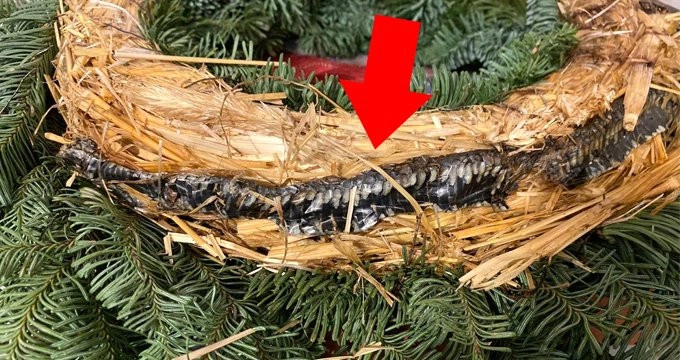 Yılbaşı süsünden bakın ne çıktı! Görenin midesi kalkıyor