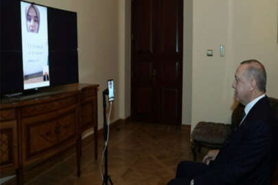 Erdoğan, Ümmü Gülsüm Genç'le görüştü