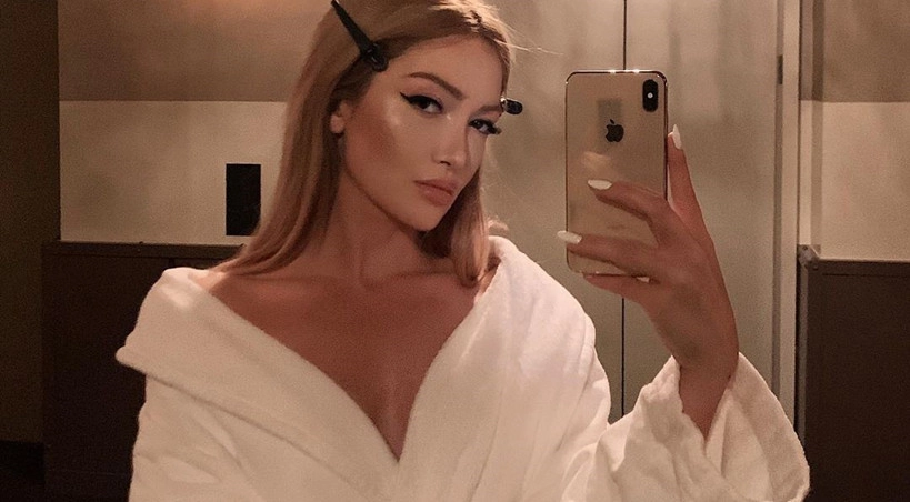 Danla Bilic'ten 'Aleyna Tilki ile öpüştü' iddialarına cevap...