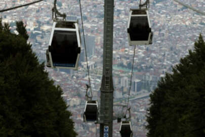 Bursa'da teleferik saatleri güncellendi