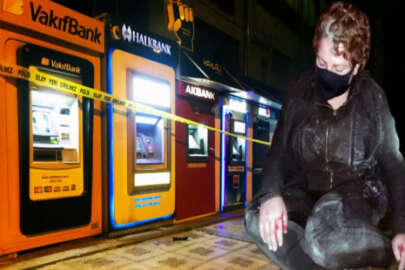 Bursa'da babasına kızın kadın ATM'leri parçaladı