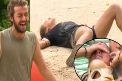 Survivor'da feci kaza! Nisa 3 metreden düştü, Elif hastanelik oldu