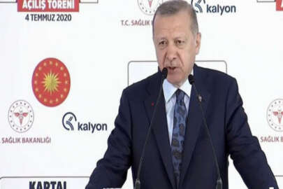 Cumhurbaşkanı Erdoğan Kartal Dr. Lütfi Kırdar Şehir Hastanesi Açılış Töreni'nde flaş sözler!