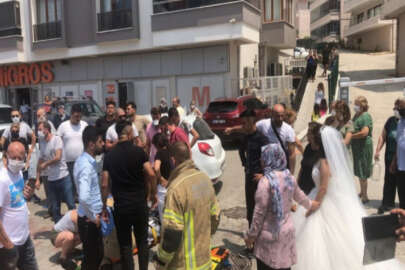 Bursa'da düğün günü kaza! Damat yaralı...