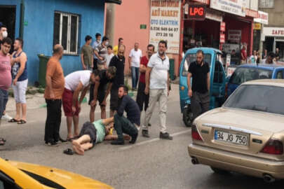 Bursa'da akıl almaz kaza! İki otomobil arasında can pazarı