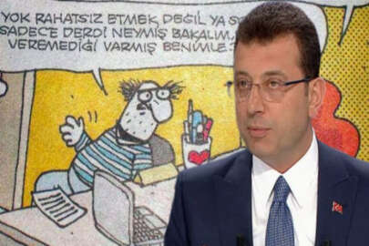İmamoğlu'ndan eleştirilere karikatürlü yanıt