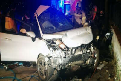 Bursa'da feci kaza! 3 arkadaş can verdi