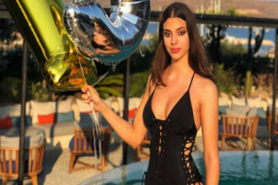 16'lık Derin Talu'nun mayokinili pozuna tepki yağdı