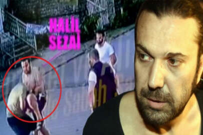 İşte Halil Sezai'nin yaşlı adamı öldüresiye dövdüğü görüntüler