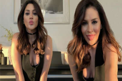 Sütyen paylaşımlarıyla olay olan Aynur Aydın'dan peş peşe cesur pozlar