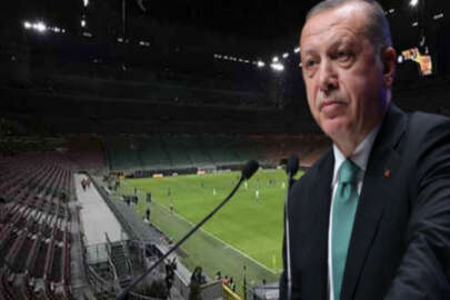 Cumhurbaşkanı Erdoğan duyurdu... Maçlara virüs önlemi