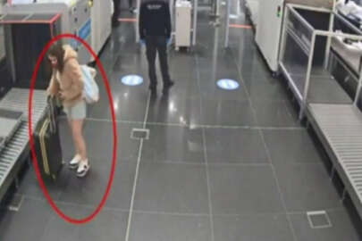 PKK şüphelisi kadın havalimanında böyle yakalandı