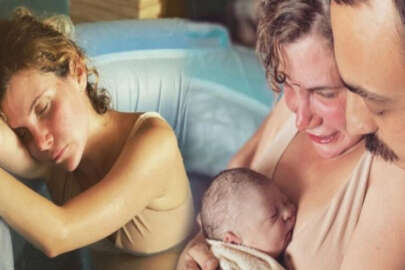 Doğum anını paylaşan Ayşecan Tatari'ye tepki geldi!