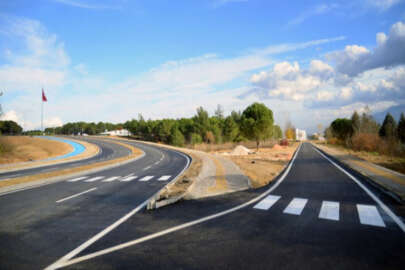 Uludağ Üniversitesi'nin yenilenen yolu açılıyor