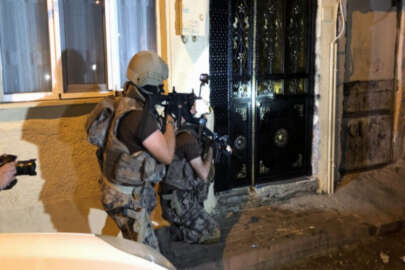 Bursa'da şafak vakti  dev uyuşturucu operasyonu