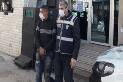 Bursa'da rögar kapağı hırsızına suçüstü