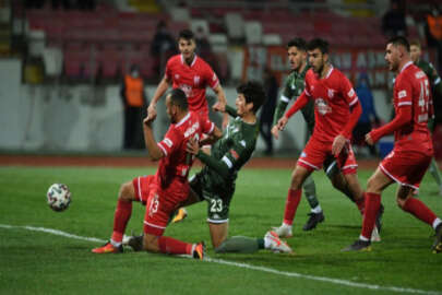Bursaspor'un attığı 5 şutun 1'i gol oluyor