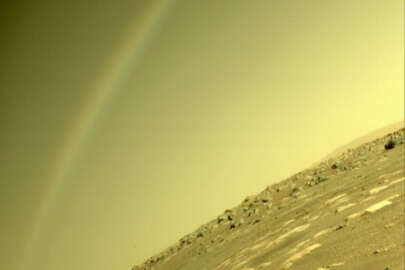NASA'dan "Mars'ta gökkuşağı" fotoğrafıyla ilgili açıklama