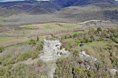 Bursa'da 2 bin yıl ayakta kalan kale keşfedilmeyi bekliyor