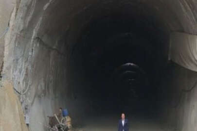 Bursa'nın dağ yolunda tünelin ışığı gözüktü!