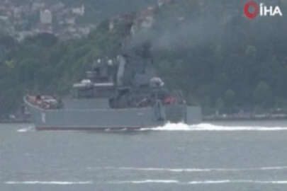 Rus ve İngiliz gemileri İstanbul Boğazı'ndan geçti