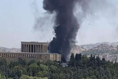 Ankara YHT Gar binası yakınlarında yangın: Vali Şahin'den açıklama