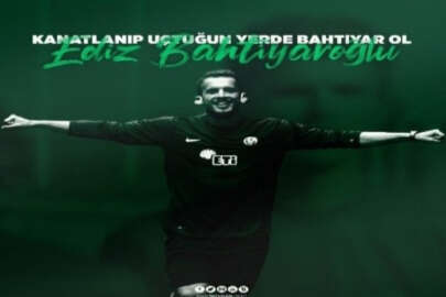 Bursaspor, Ediz Bahtiyaroğlu'nu unutmadı
