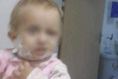 Bebeğe çamaşır suyuyla işkence!